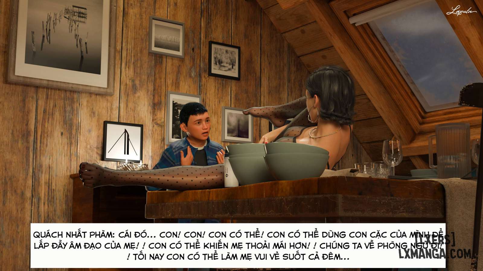 HentaiVN.net - Ảnh 36 - [VŨ TRỤ 1] Người Mẹ Dâm Đãng - Tình Yêu Thuần Khiết - Chap 21