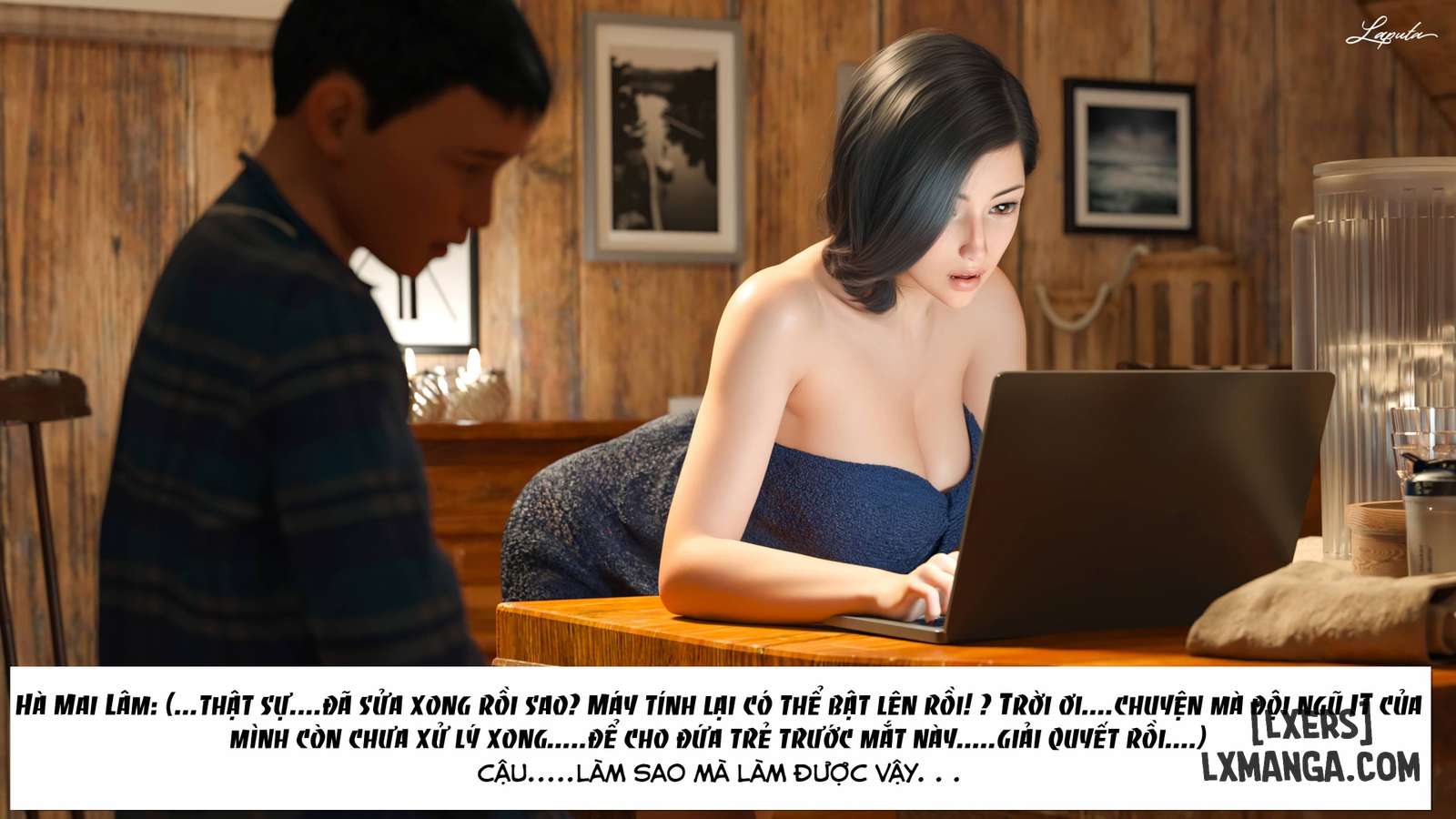 HentaiVN.net - Ảnh 18 - [VŨ TRỤ 1] Người Mẹ Dâm Đãng - Tình Yêu Thuần Khiết - Chap 22