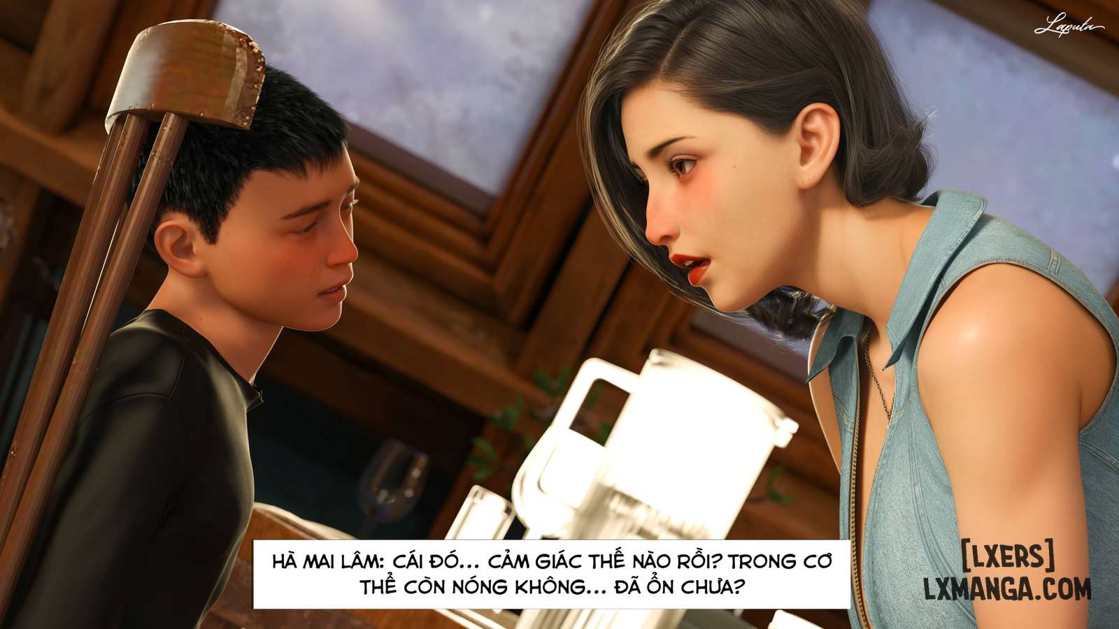HentaiVN.net - Ảnh 12 - [VŨ TRỤ 1] Người Mẹ Dâm Đãng - Tình Yêu Thuần Khiết - Chap 24