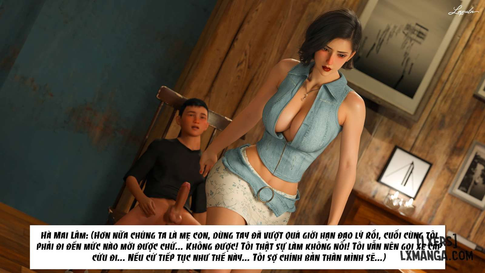 HentaiVN.net - Ảnh 15 - [VŨ TRỤ 1] Người Mẹ Dâm Đãng - Tình Yêu Thuần Khiết - Chap 24