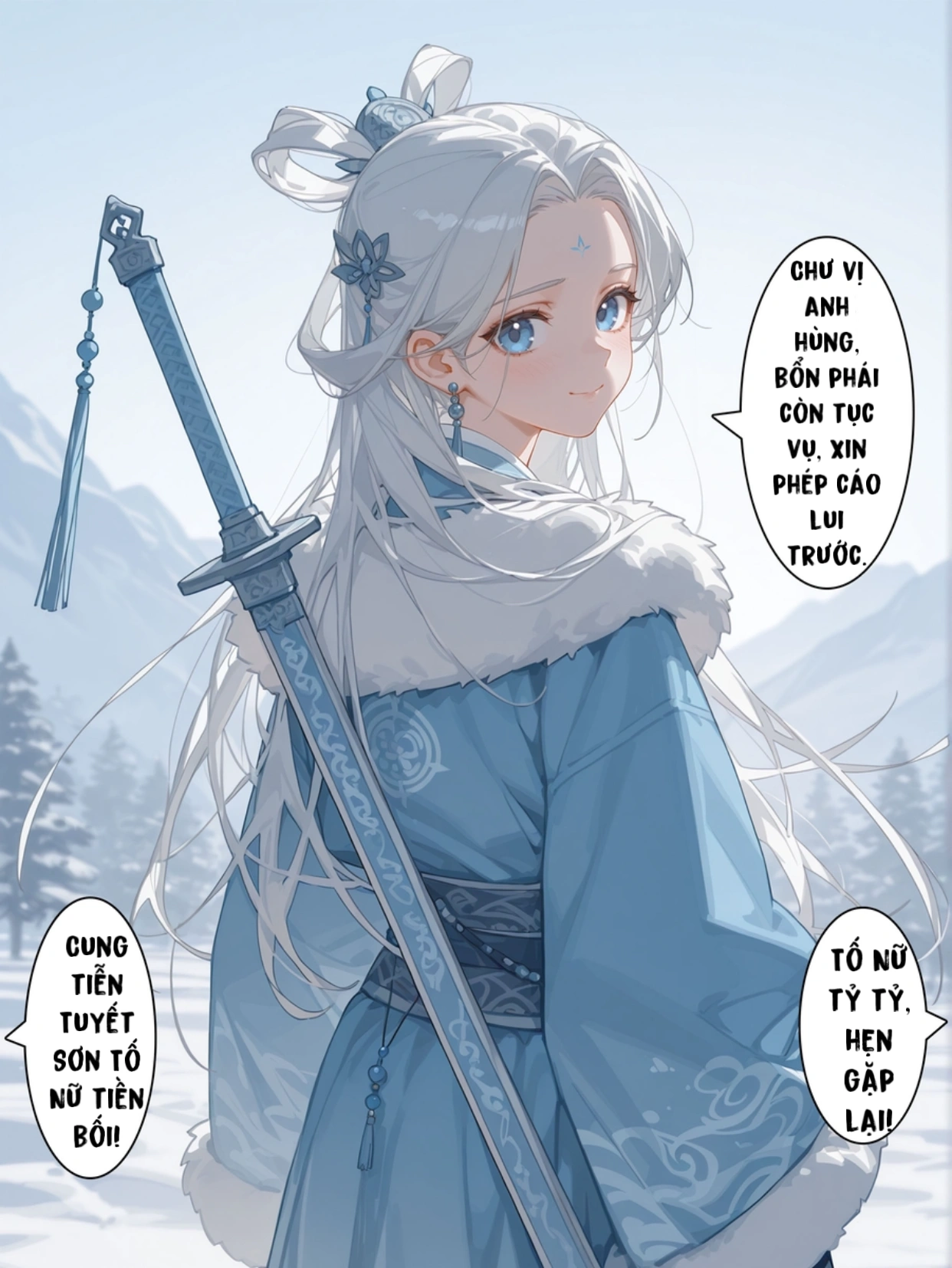 HentaiVN.net - Ảnh 4 - Tuyết Sơn Thần Nữ - Chap 3