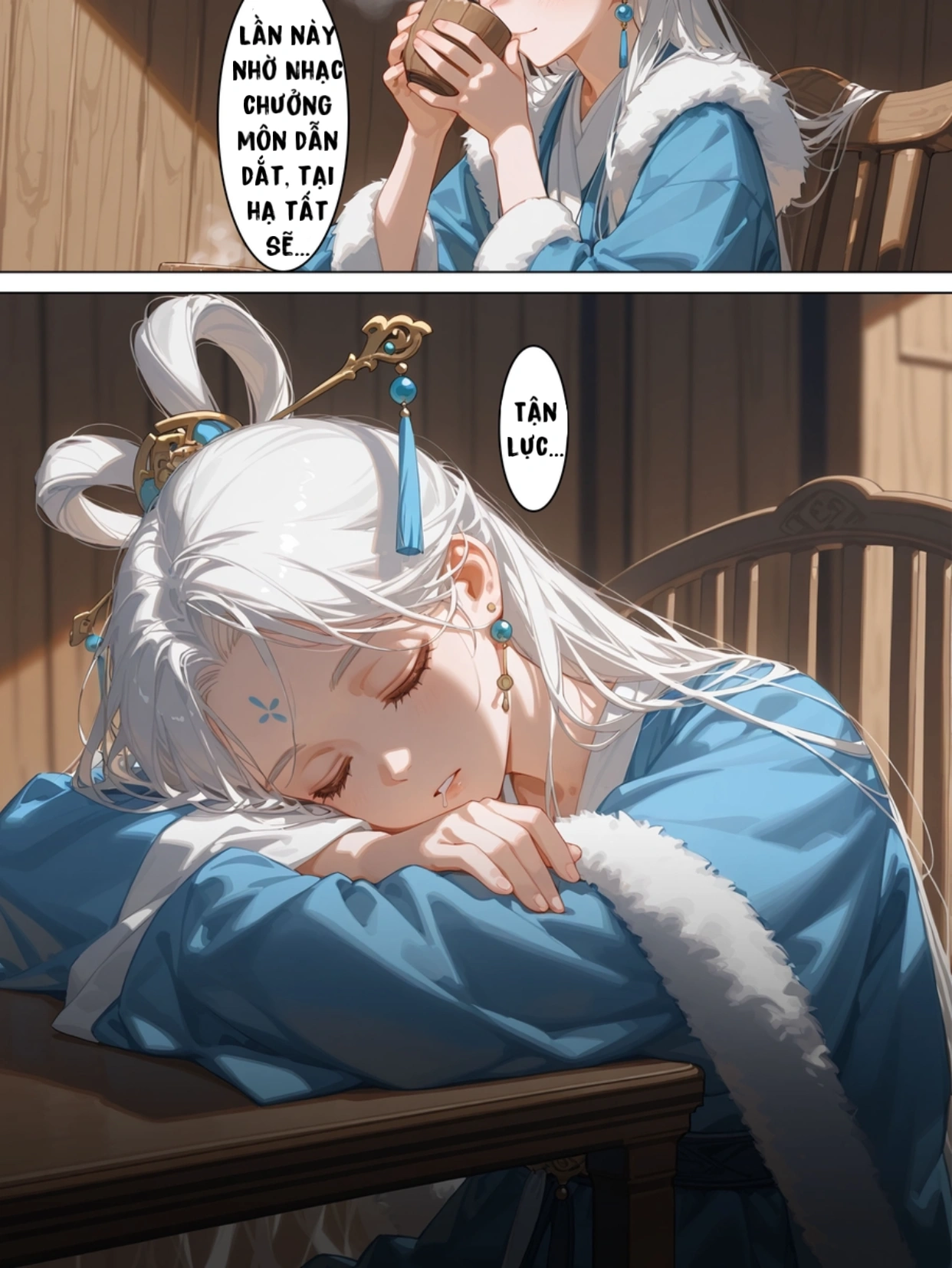HentaiVN.net - Ảnh 5 - Tuyết Sơn Thần Nữ - Chap 4