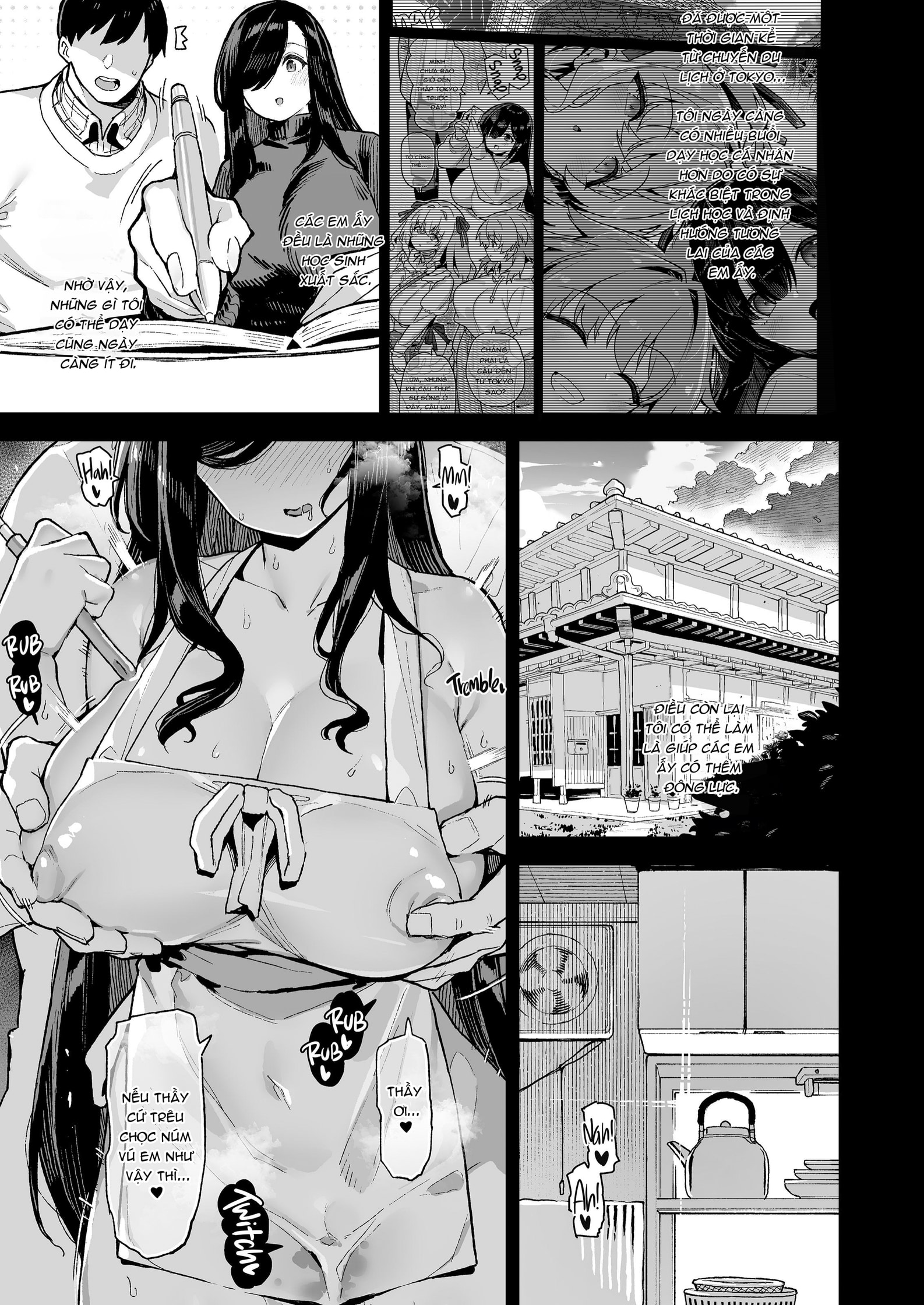 HentaiVN.net - Ảnh 3 - Chẳng Có Bao Nhiêu Thú Vui Để Làm Ở Vùng Quê Quạnh Hiu(There's Not Much Else To Do In The Countryside Other Than This) - Chap 5