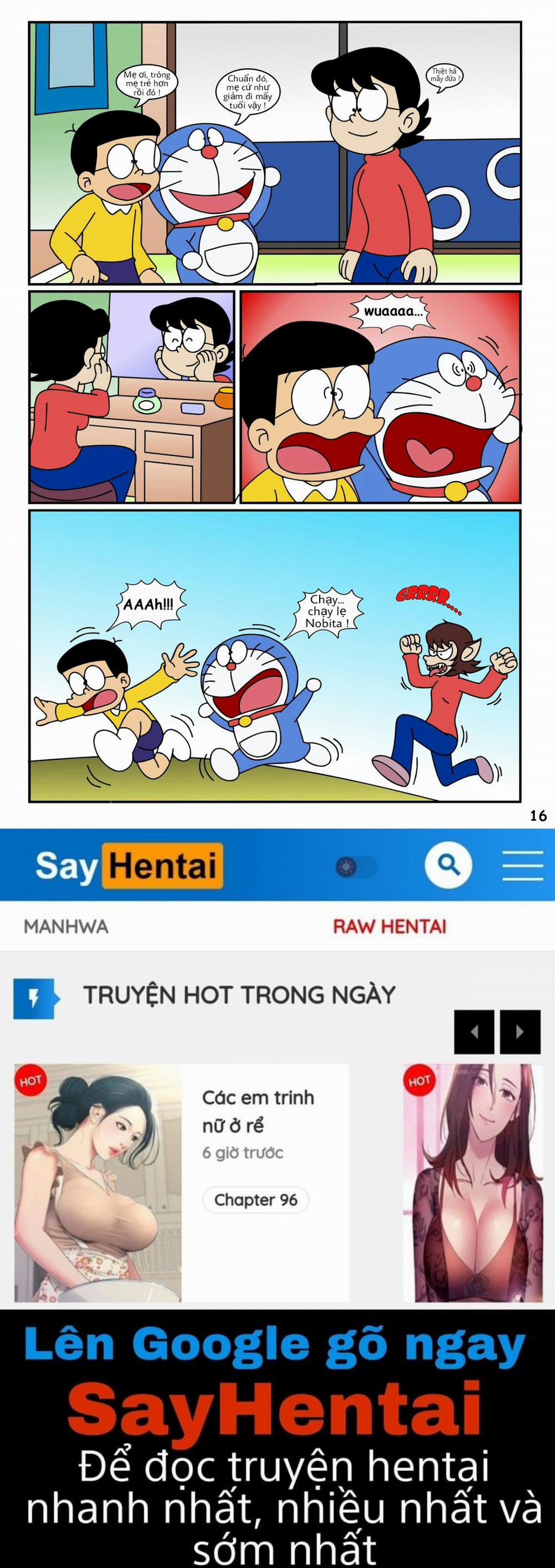 HentaiVN.net - Ảnh 16 - Tuyển Tập Doraemon Doujinshi 18+ [Bảo bối thần thánh] - Chap 18