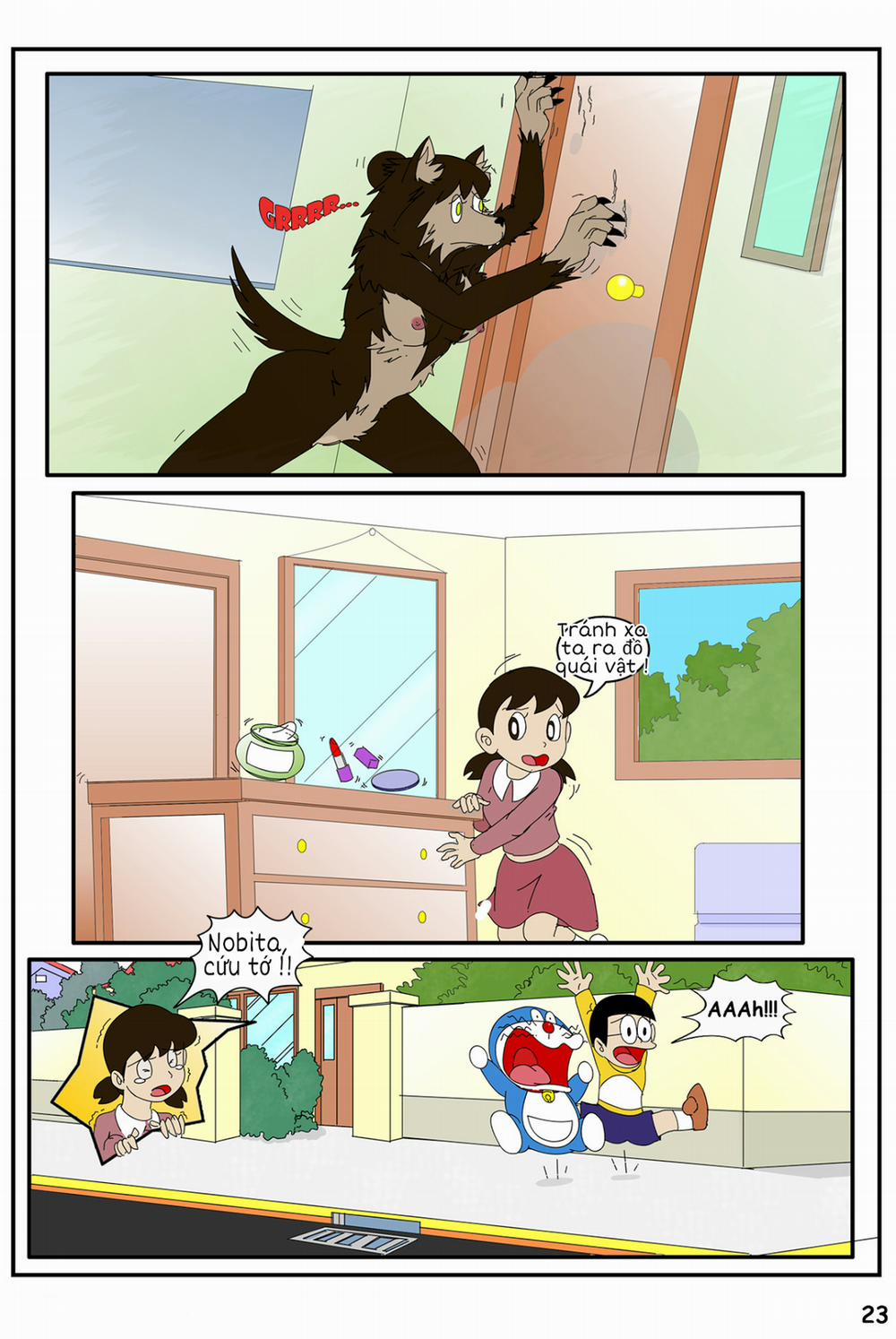 HentaiVN.net - Ảnh 3 - Tuyển Tập Doraemon Doujinshi 18+ [Bảo bối thần thánh] - Chap 19