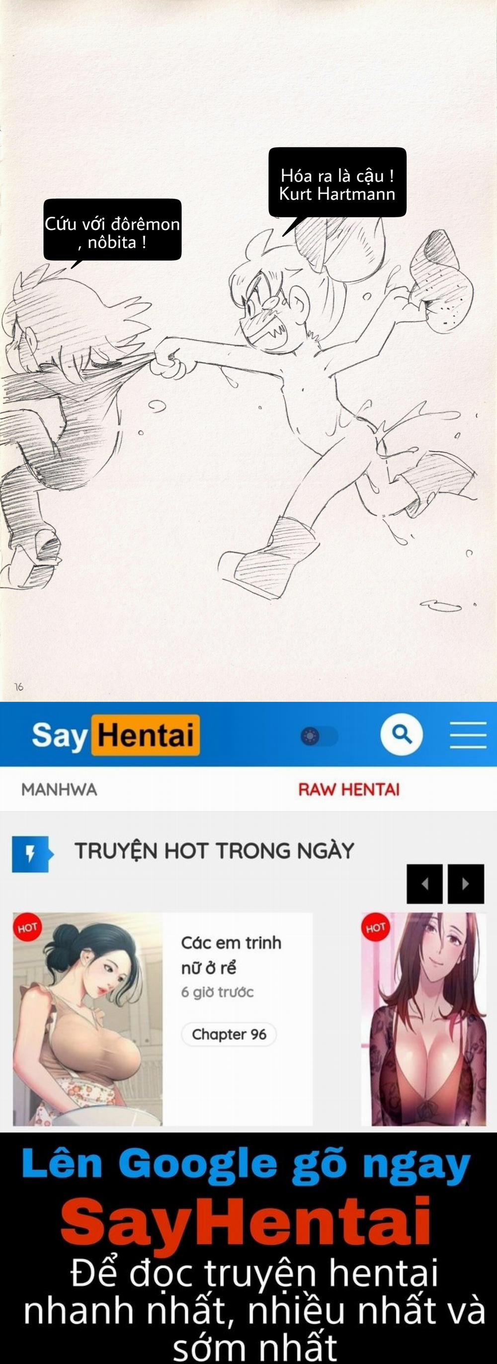 HentaiVN.net - Ảnh 15 - Tuyển Tập Doraemon Doujinshi 18+ [Bảo bối thần thánh] - Chap 21