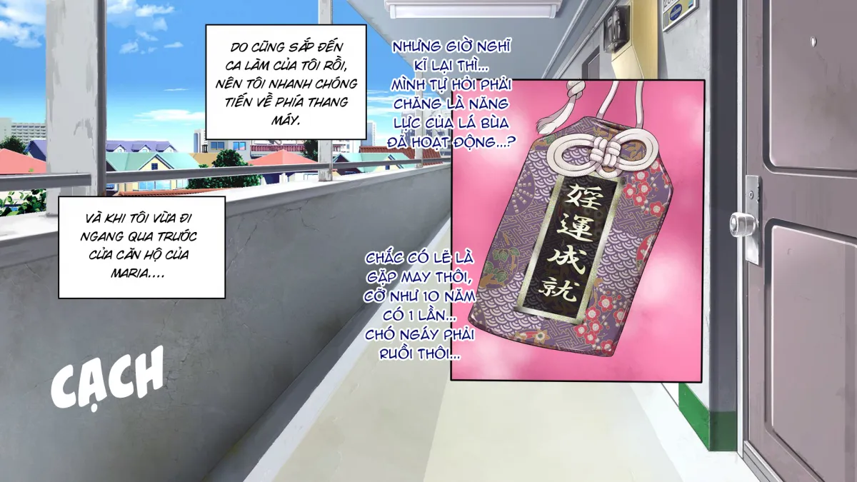 HentaiVN.net - Ảnh 4 - Vận may bất ngờ!! [Lucky Dosukebe!; ラッキードスケベ！] - Chap 3