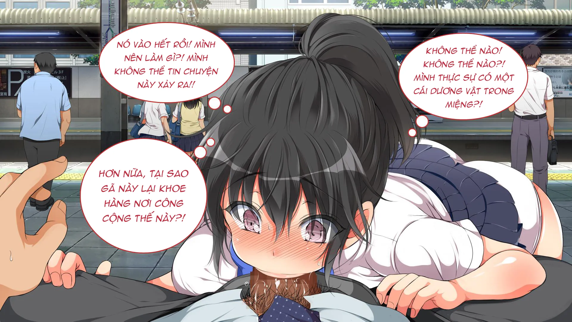 HentaiVN.net - Ảnh 10 - Vận may bất ngờ!! [Lucky Dosukebe!; ラッキードスケベ！] - Chap 7