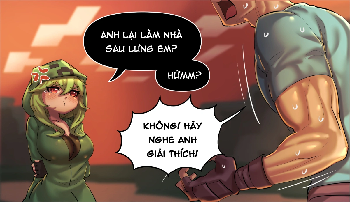 HentaiVN.net - Ảnh 5 - Minecraft Anime Edition - Chap 7