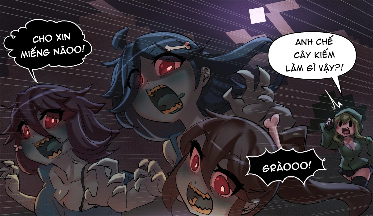 HentaiVN.net - Ảnh 9 - Minecraft Anime Edition - Chap 8