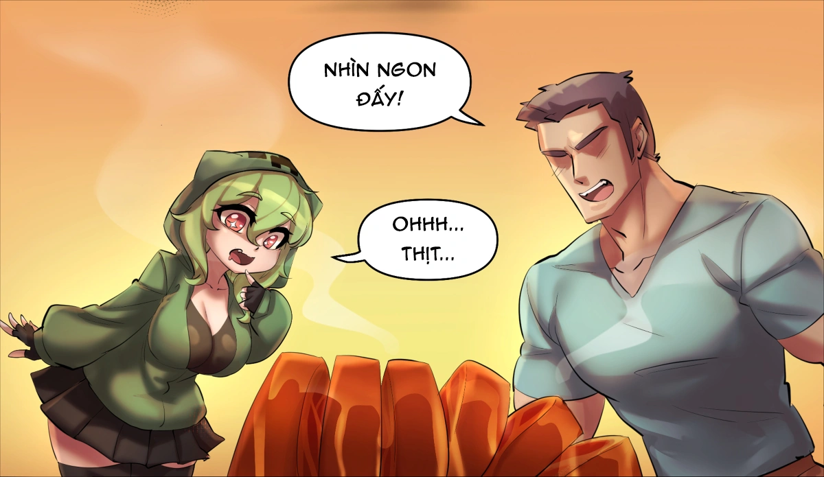 HentaiVN.net - Ảnh 10 - Minecraft Anime Edition - Chap 12