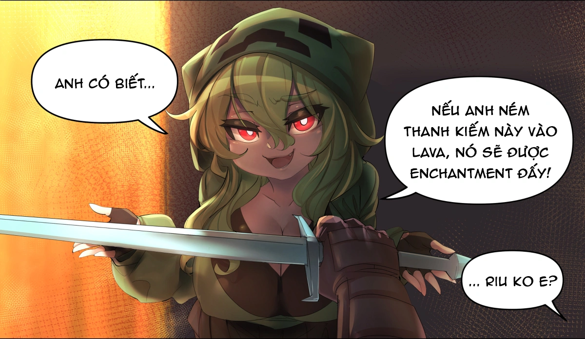 HentaiVN.net - Ảnh 11 - Minecraft Anime Edition - Chap 20