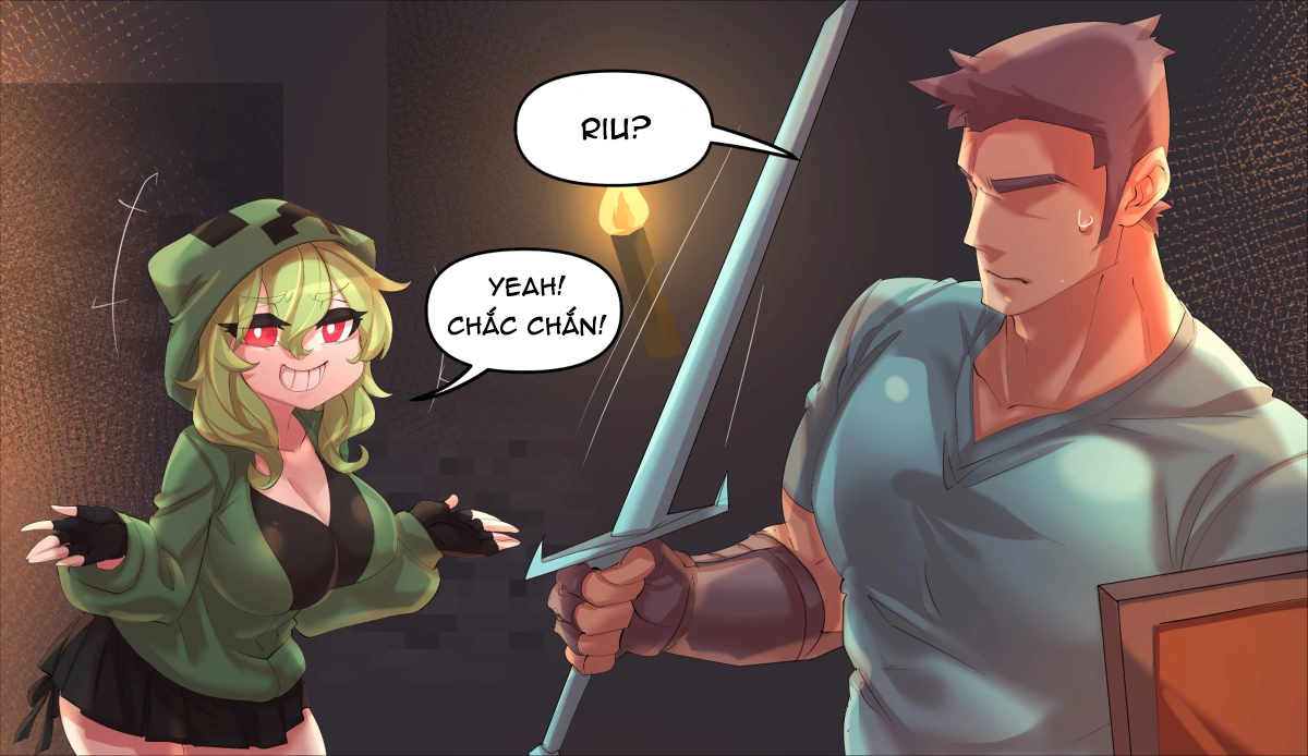 HentaiVN.net - Ảnh 3 - Minecraft Anime Edition - Chap 21
