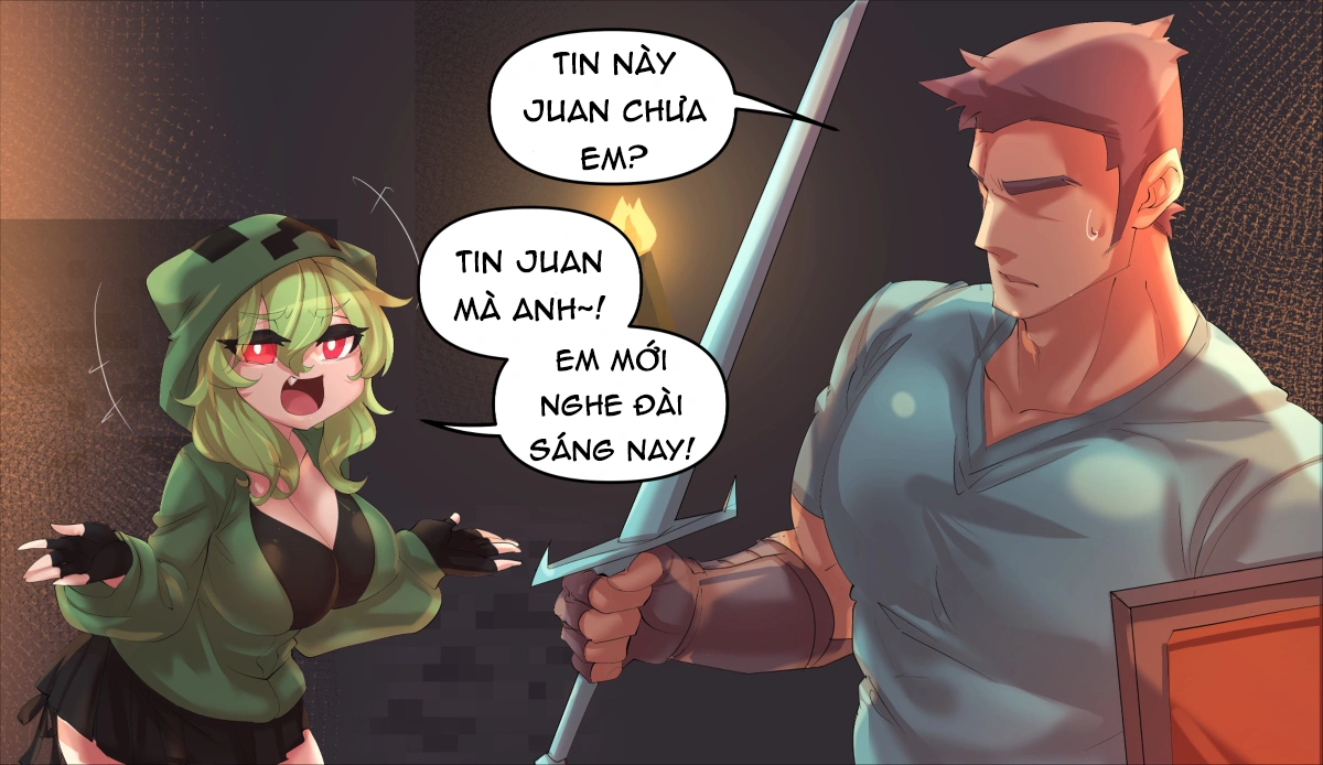 HentaiVN.net - Ảnh 4 - Minecraft Anime Edition - Chap 21