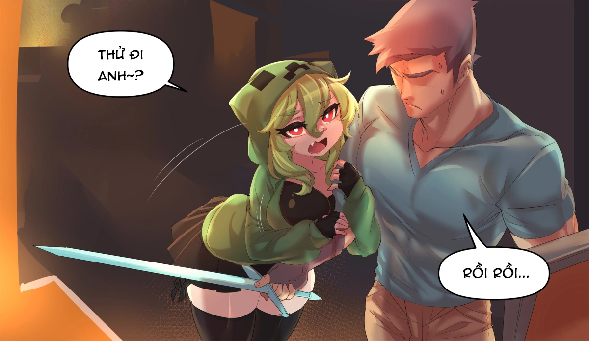 HentaiVN.net - Ảnh 6 - Minecraft Anime Edition - Chap 21