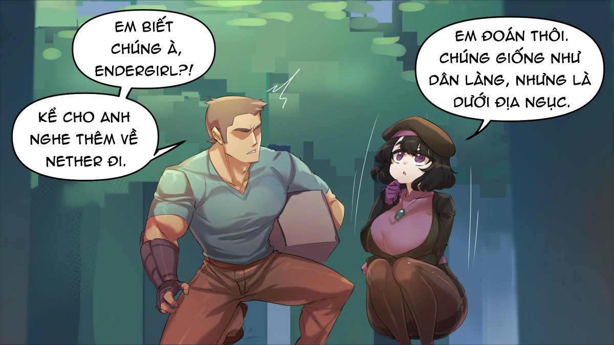 HentaiVN.net - Ảnh 6 - Minecraft Anime Edition - Chap 30
