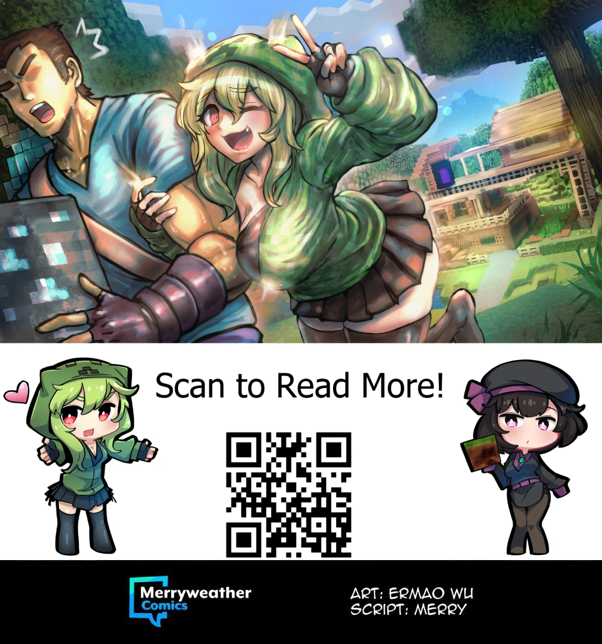 HentaiVN.net - Ảnh 9 - Minecraft Anime Edition - Chap 34