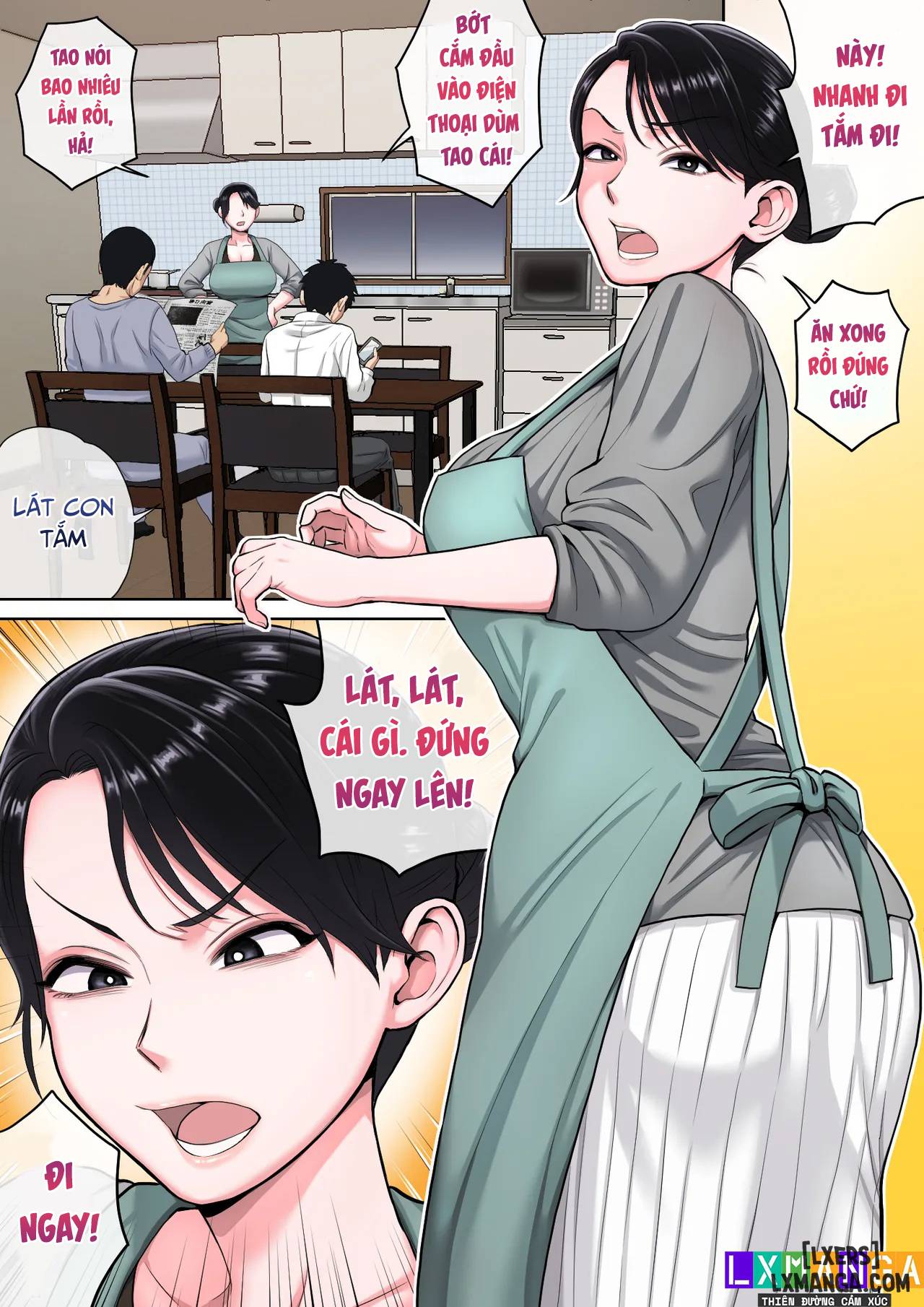 HentaiVN.net - Ảnh 4 - Neteiru Okaa-San O Yaritai Houdai! - Chap 1