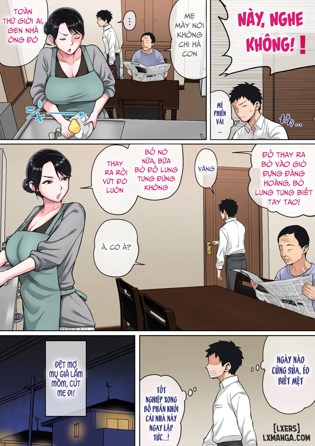 HentaiVN.net - Ảnh 5 - Neteiru Okaa-San O Yaritai Houdai! - Chap 1