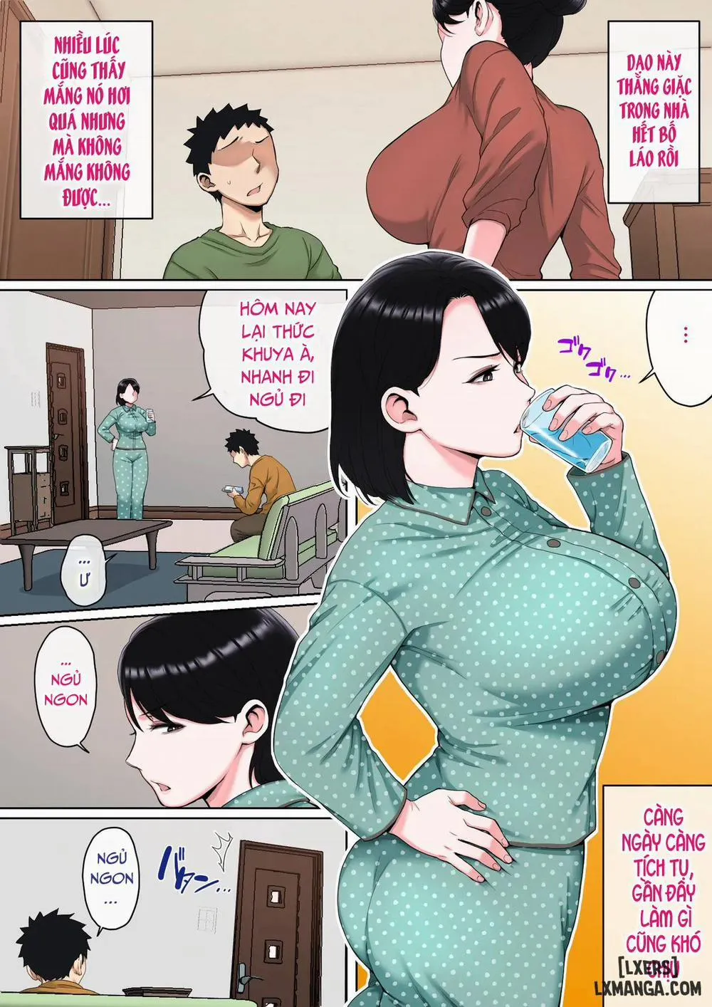 HentaiVN.net - Ảnh 29 - Neteiru Okaa-San O Yaritai Houdai! - Chap 4