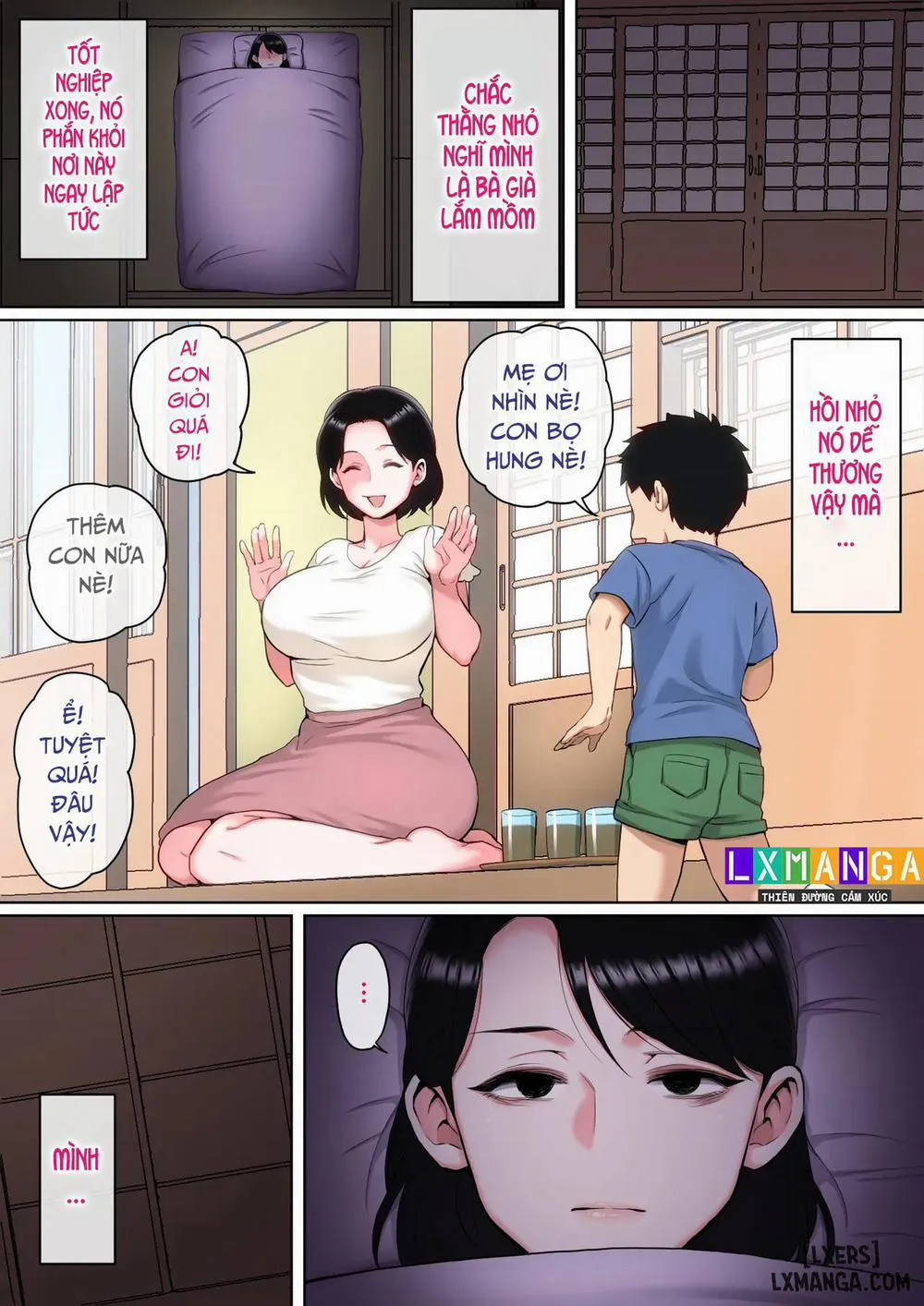 HentaiVN.net - Ảnh 30 - Neteiru Okaa-San O Yaritai Houdai! - Chap 4
