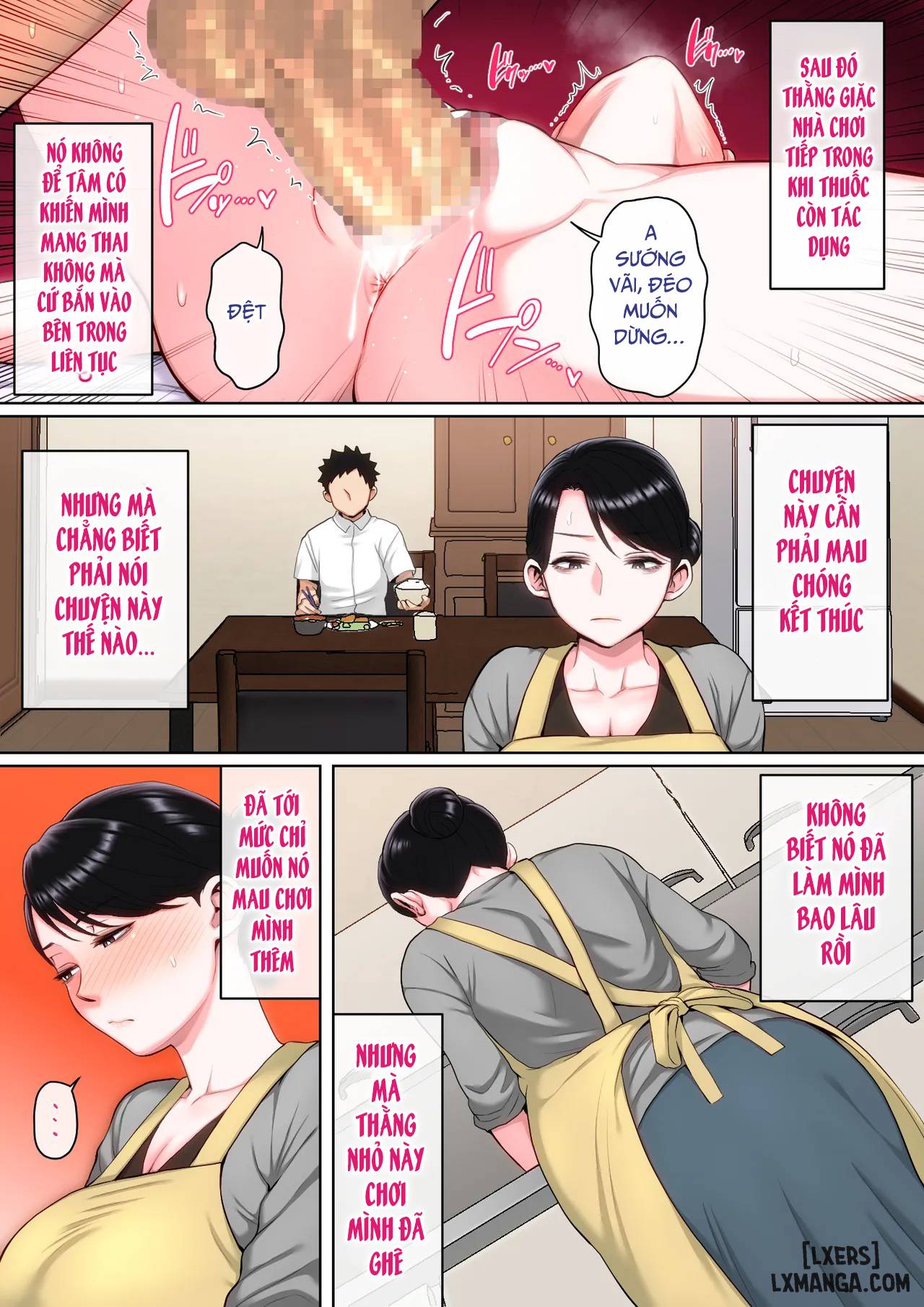 HentaiVN.net - Ảnh 11 - Neteiru Okaa-San O Yaritai Houdai! - Chap 5