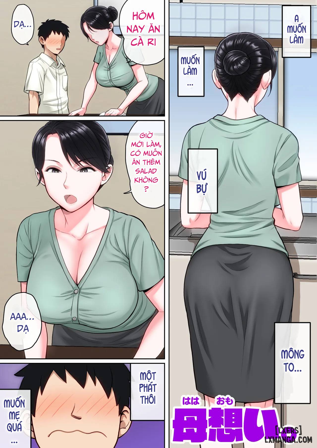 HentaiVN.net - Ảnh 38 - Neteiru Okaa-San O Yaritai Houdai! - Chap 5