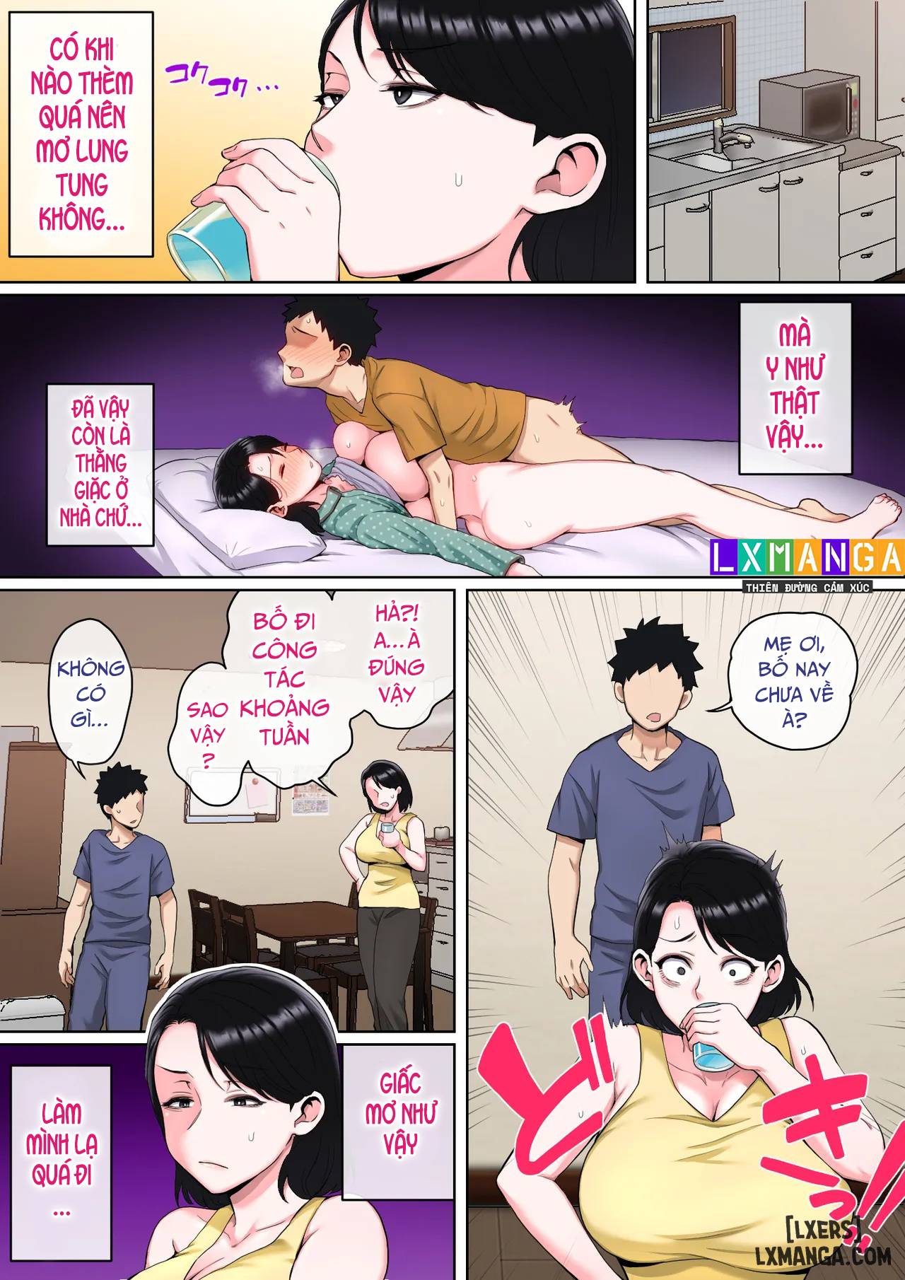 HentaiVN.net - Ảnh 4 - Neteiru Okaa-San O Yaritai Houdai! - Chap 5