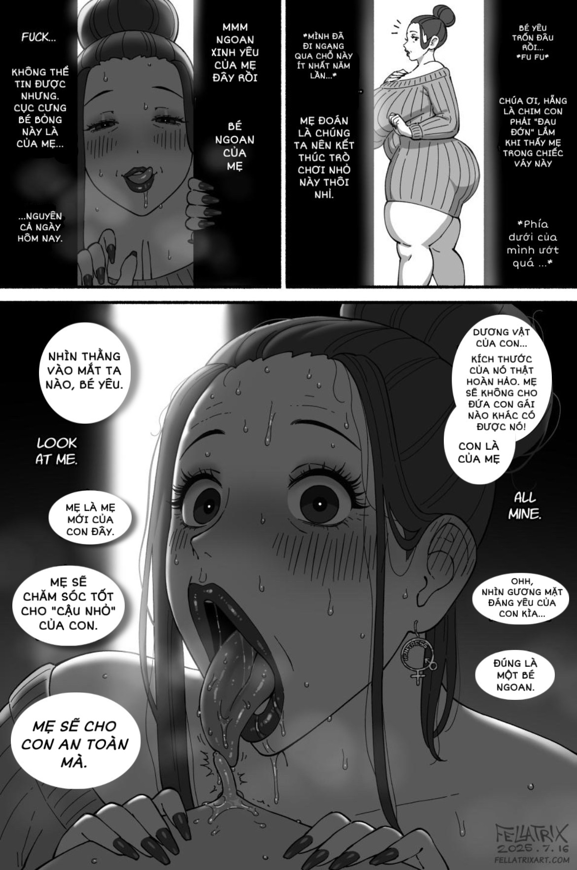 HentaiVN.net - Ảnh 7 - Mommy Catherine | Mega Pack - Chap 1