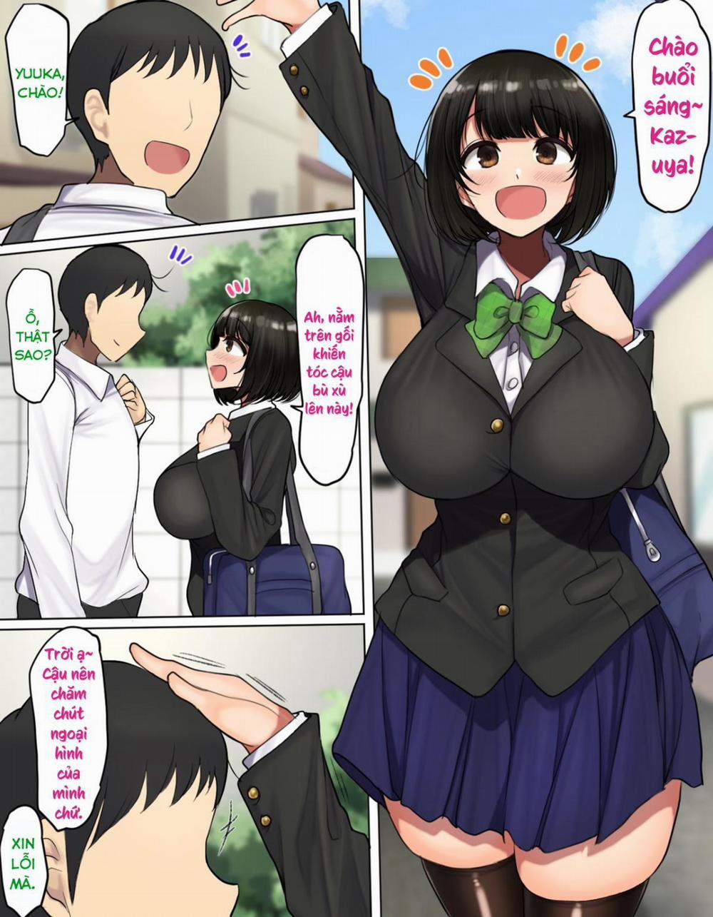 HentaiVN.net - Ảnh 4 - Cô bạn nối khố bị cướp bởi một thằng bạn dâm tặc❤️❤️ [かっこつけてエロいことに興味ないフリしてたら俺のほうが先に好きだった幼馴染をエロ猿の友達に取られるお話♥♥] - Chap 1