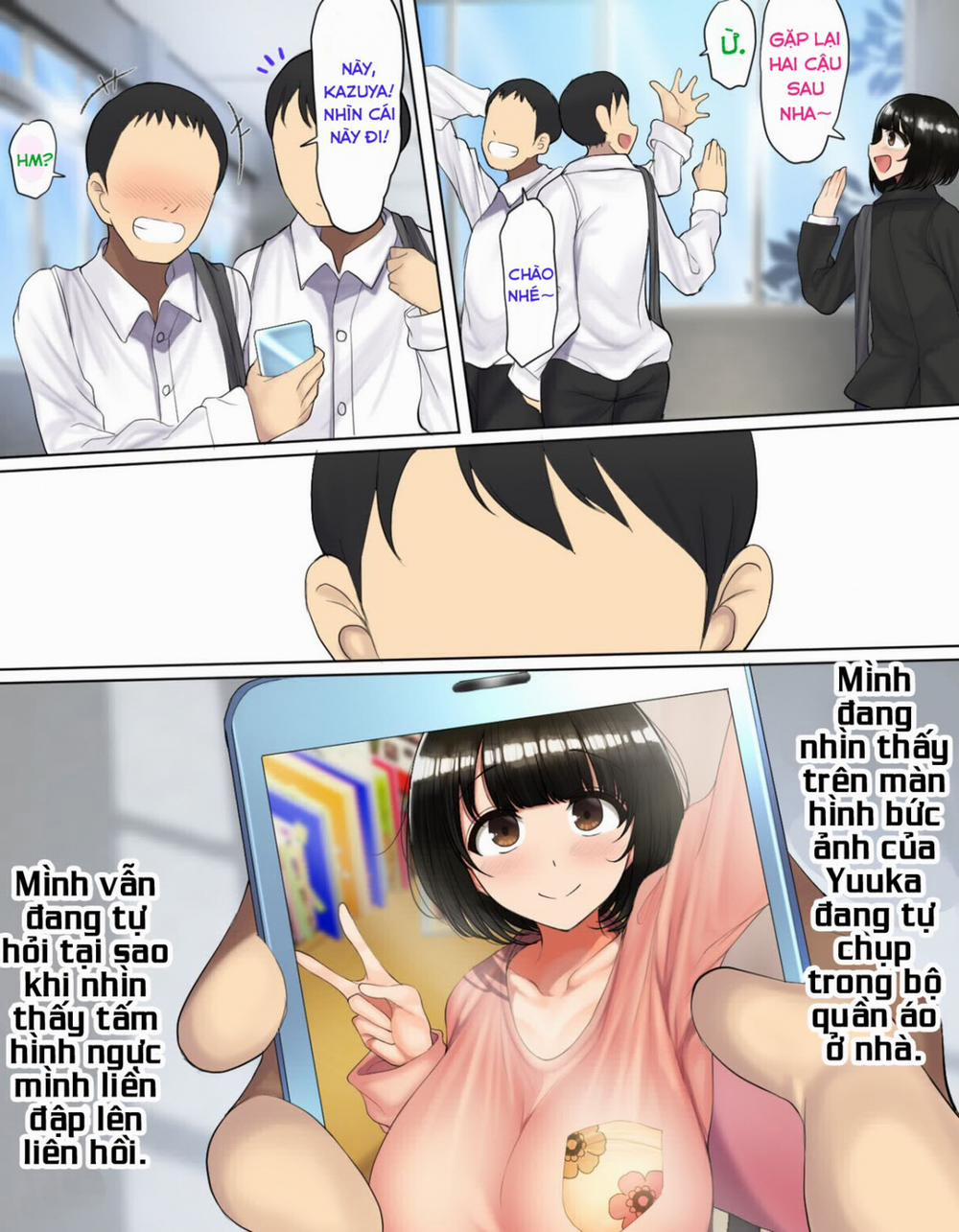 HentaiVN.net - Ảnh 9 - Cô bạn nối khố bị cướp bởi một thằng bạn dâm tặc❤️❤️ [かっこつけてエロいことに興味ないフリしてたら俺のほうが先に好きだった幼馴染をエロ猿の友達に取られるお話♥♥] - Chap 1