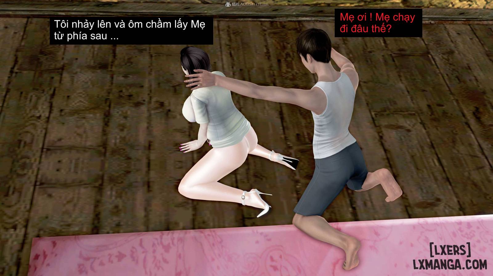 HentaiVN.net - Ảnh 16 - Chiếm đoạt mẹ - Chap 3