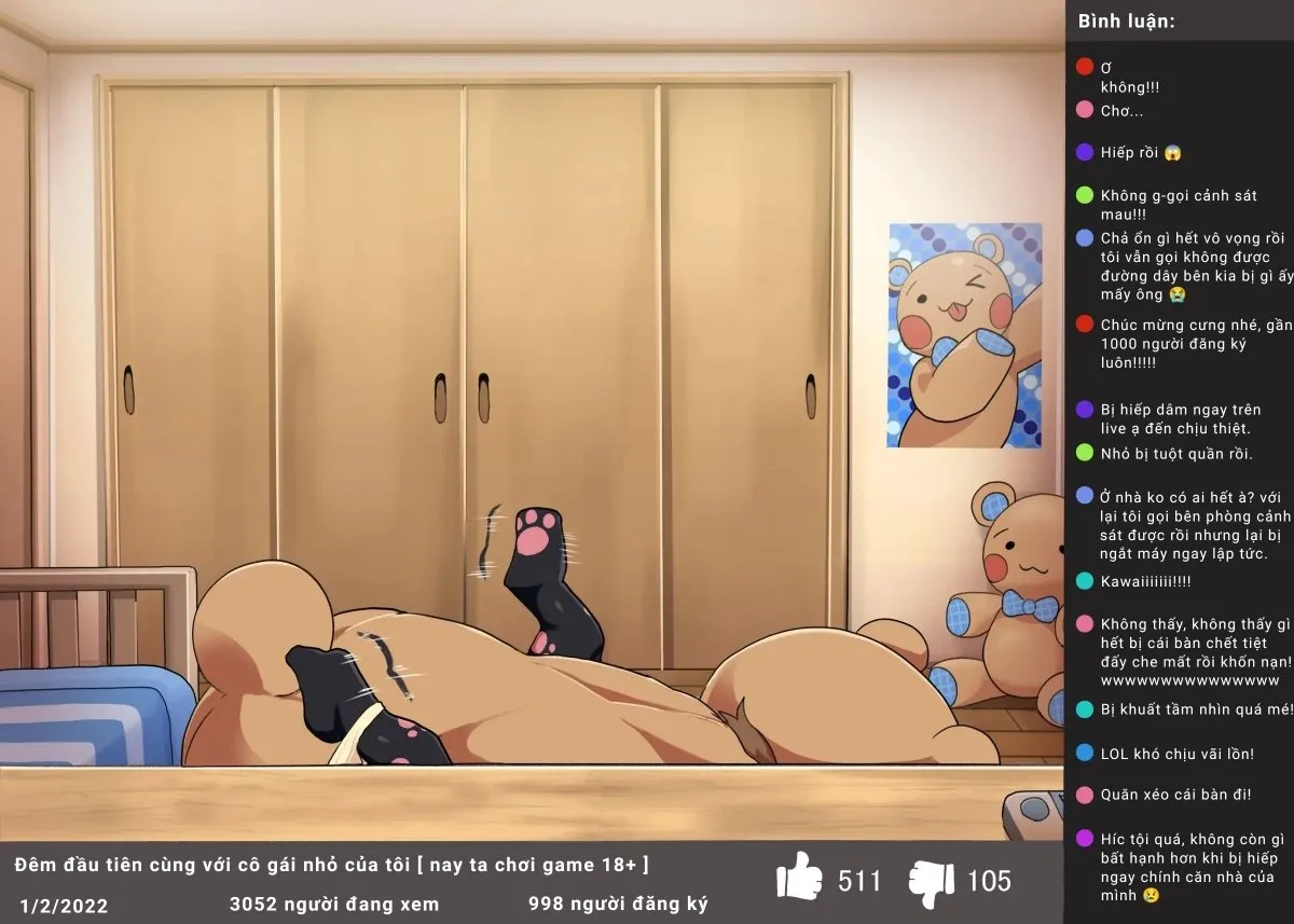 HentaiVN.net - Ảnh 5 - Những buổi livestream bất ổn của các bé Furry loli - Chap 1