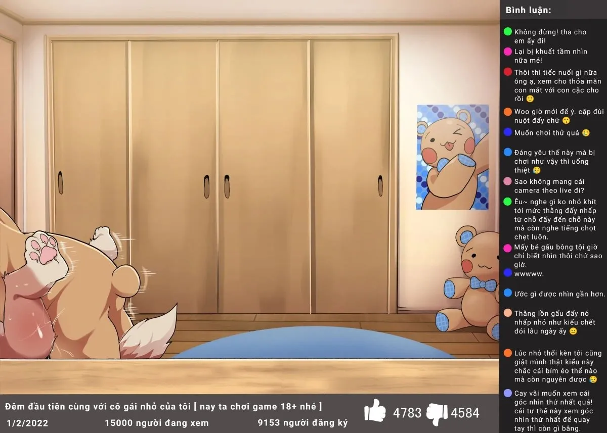 HentaiVN.net - Ảnh 8 - Những buổi livestream bất ổn của các bé Furry loli - Chap 1
