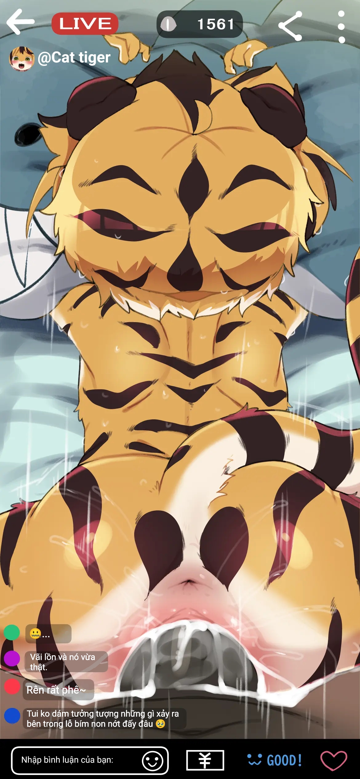 HentaiVN.net - Ảnh 11 - Những buổi livestream bất ổn của các bé Furry loli - Chap 8