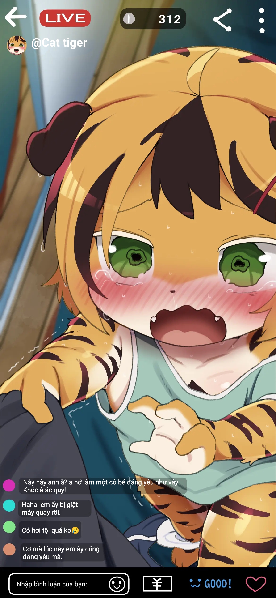 HentaiVN.net - Ảnh 5 - Những buổi livestream bất ổn của các bé Furry loli - Chap 8