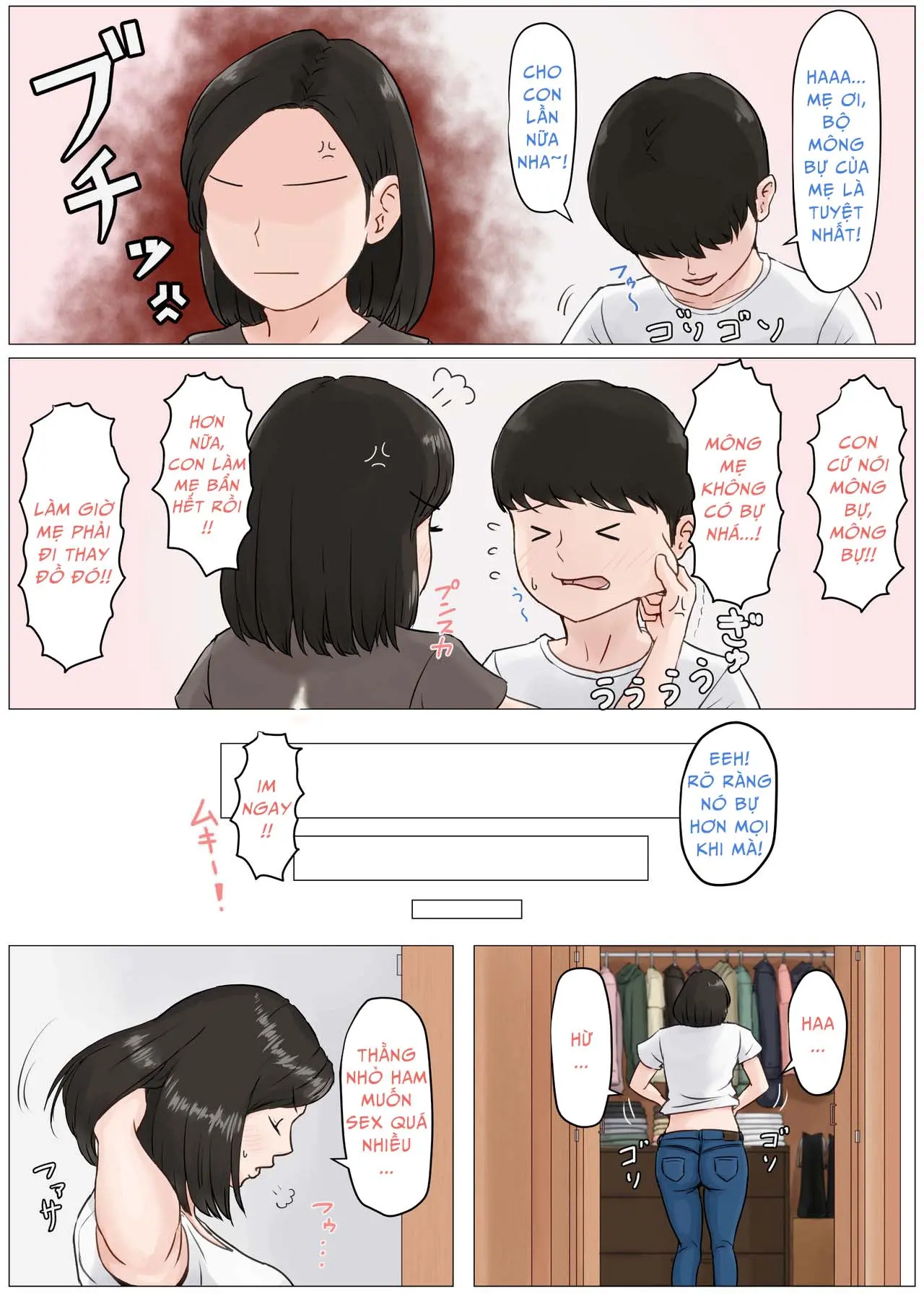 HentaiVN.net - Ảnh 23 - mother, it has to be you! - Chap 4