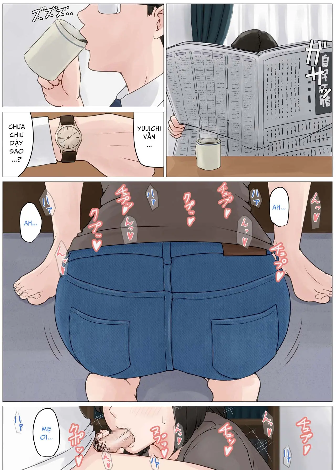 HentaiVN.net - Ảnh 6 - mother, it has to be you! - Chap 4
