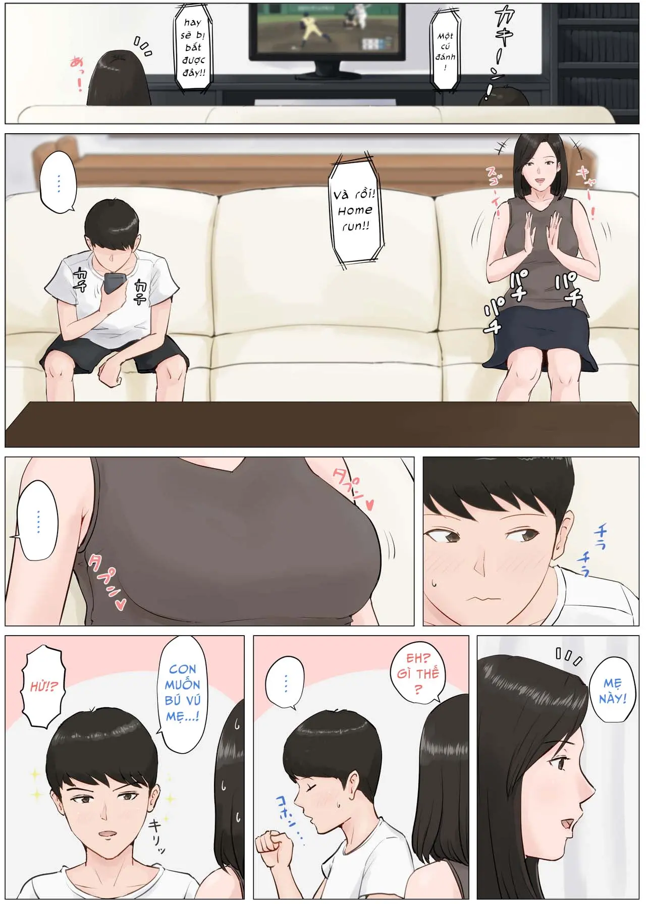 HentaiVN.net - Ảnh 4 - mother, it has to be you! - Chap 5