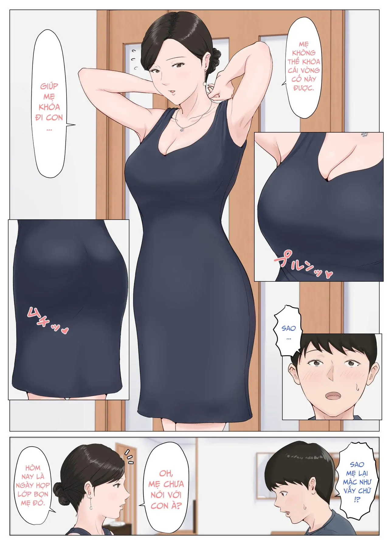 HentaiVN.net - Ảnh 32 - mother, it has to be you! - Chap 6