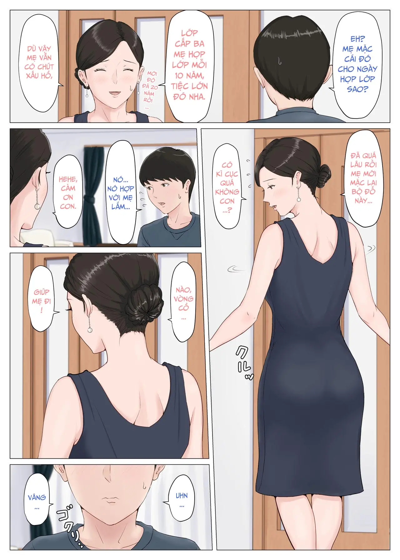 HentaiVN.net - Ảnh 33 - mother, it has to be you! - Chap 6