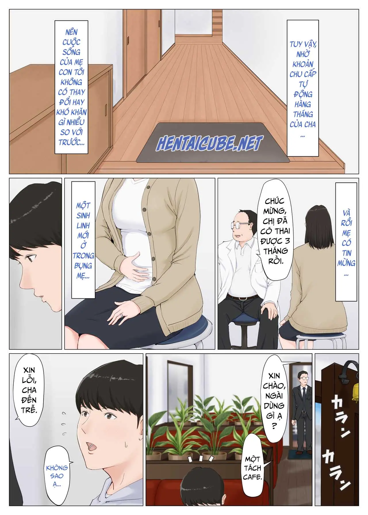 HentaiVN.net - Ảnh 4 - mother, it has to be you! - Chap 7