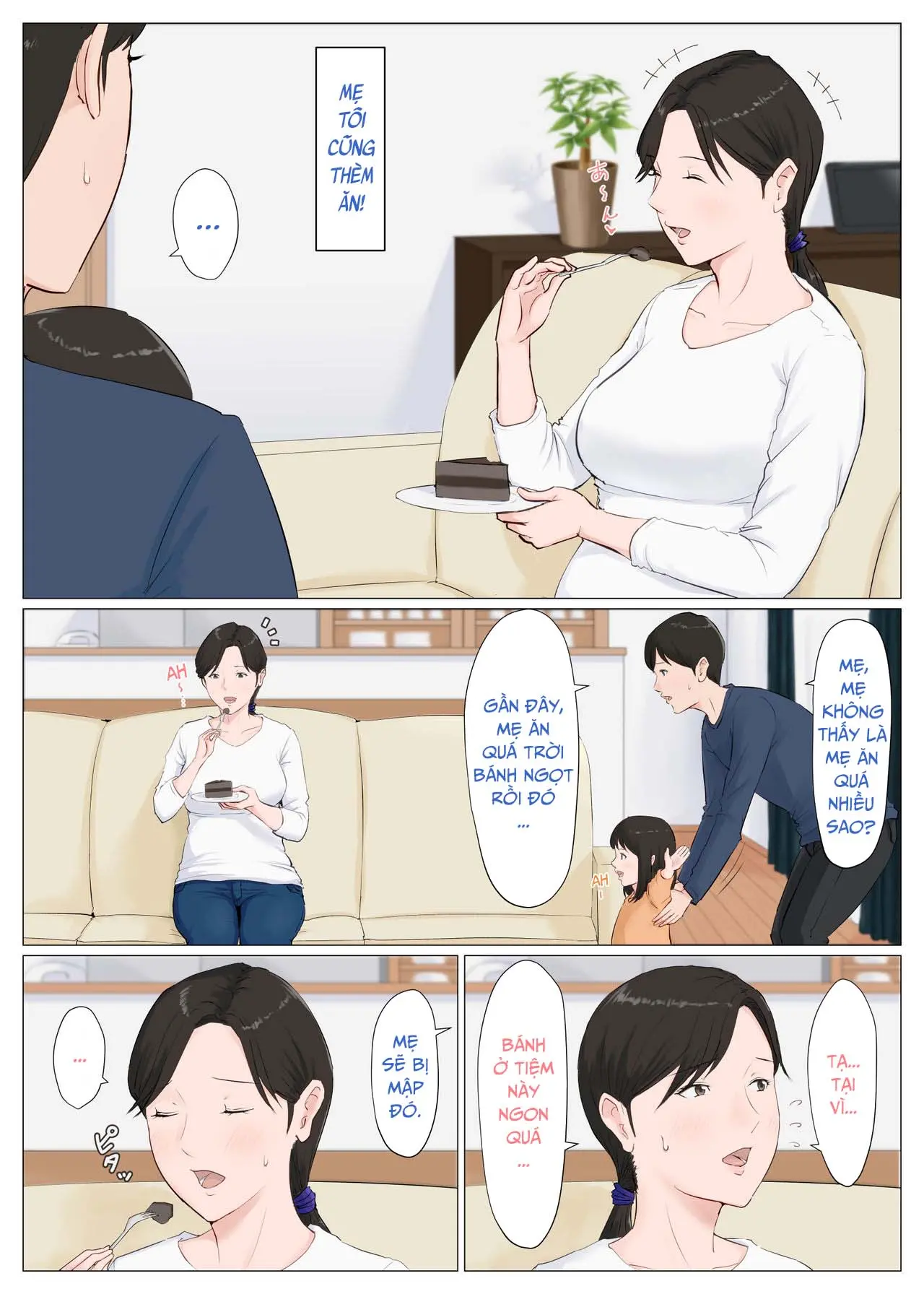 HentaiVN.net - Ảnh 3 - mother, it has to be you! - Chap 8