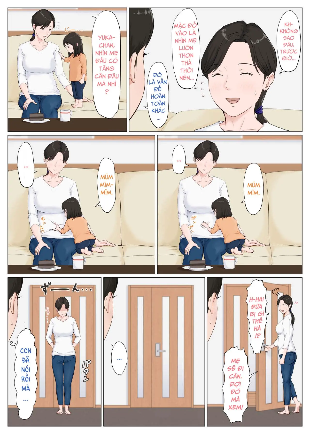 HentaiVN.net - Ảnh 4 - mother, it has to be you! - Chap 8