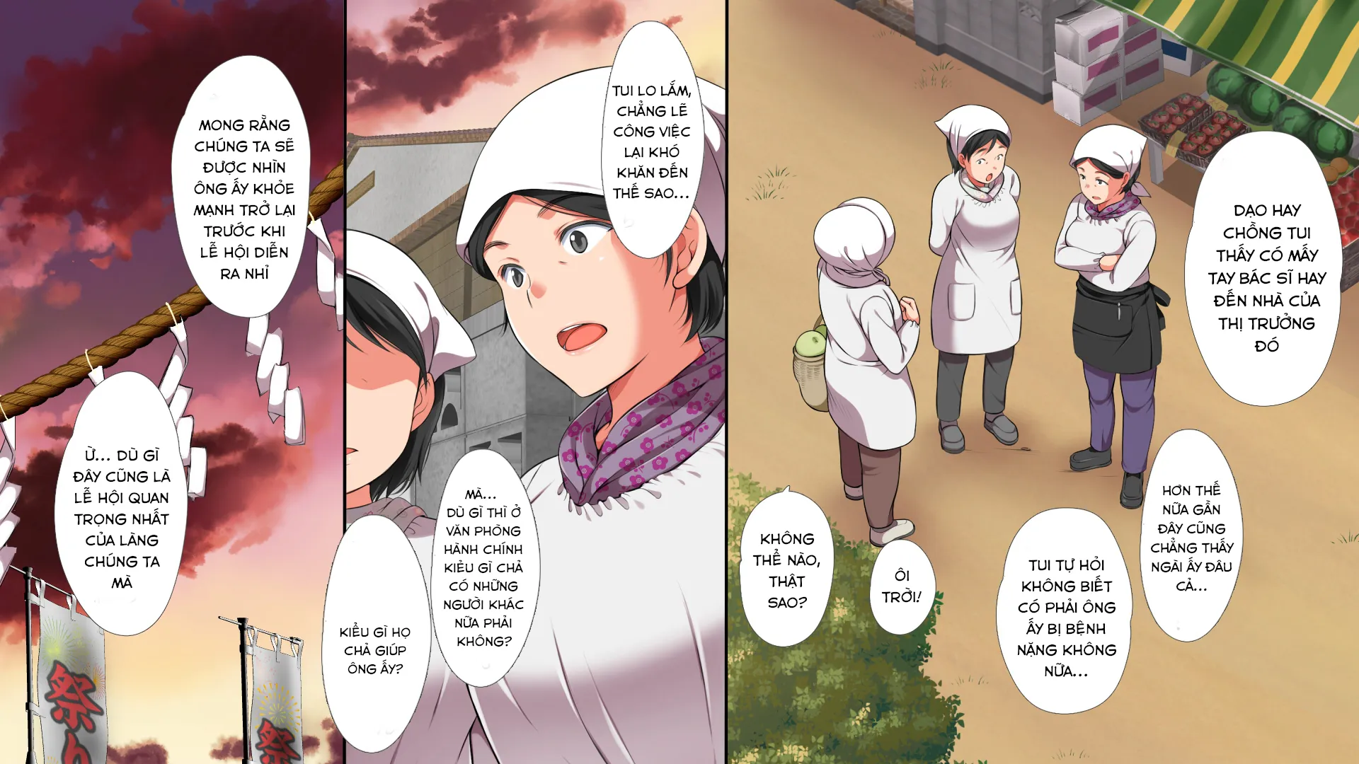 HentaiVN.net - Ảnh 3 - Mushi Sezaru o Enu Machi...! [無視せざるを得ぬ町…っ!; Shunned By The Village...!] - Chap 23