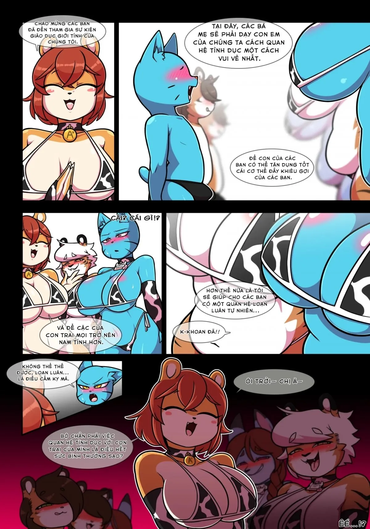 HentaiVN.net - Ảnh 12 - Thế giới đầy dục vọng của Nicole - Chap 9