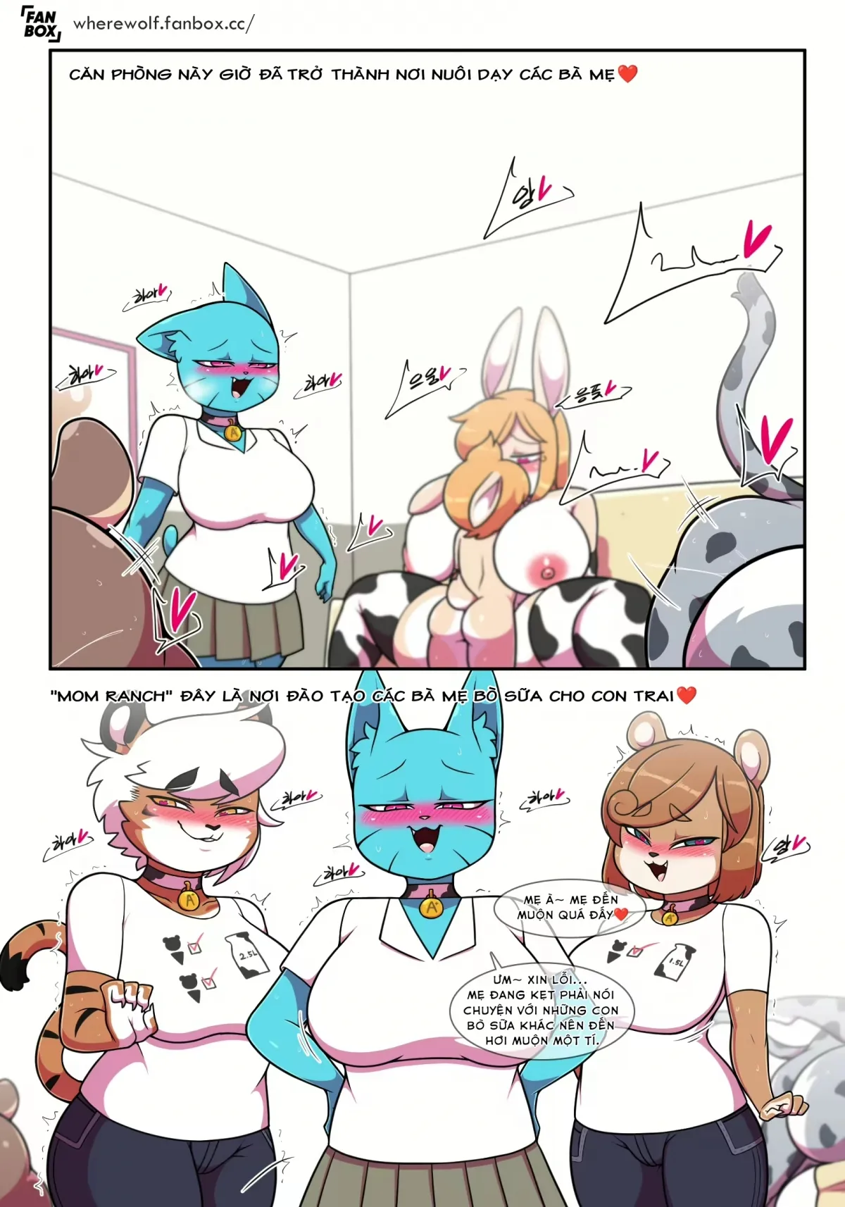 HentaiVN.net - Ảnh 8 - Thế giới đầy dục vọng của Nicole - Chap 10