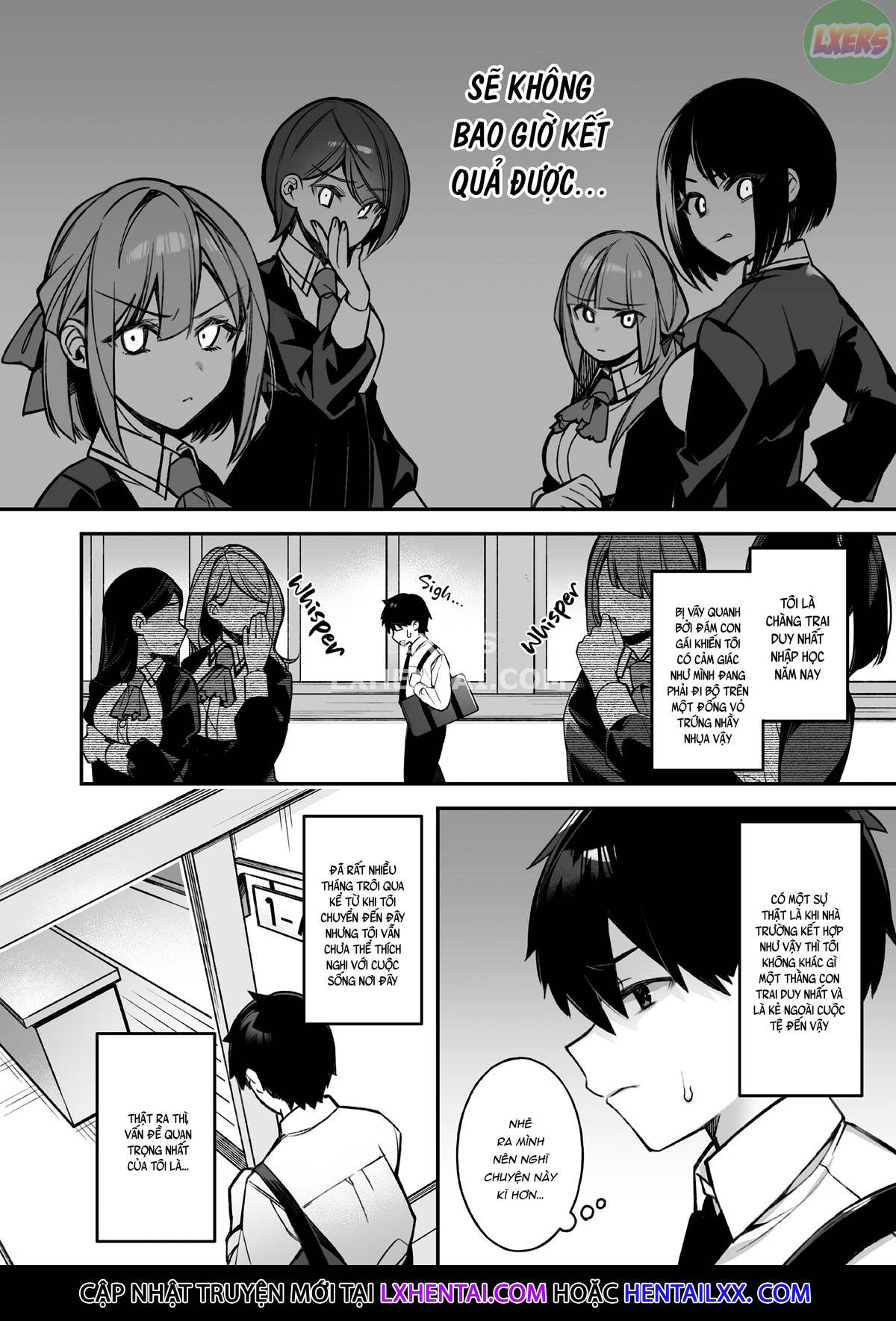 HentaiVN.net - Ảnh 7 - Fucked Into Submission ~The Only Guy in the Academy Is Fucked by the Worst Bullies Ever~ - Chap 1
