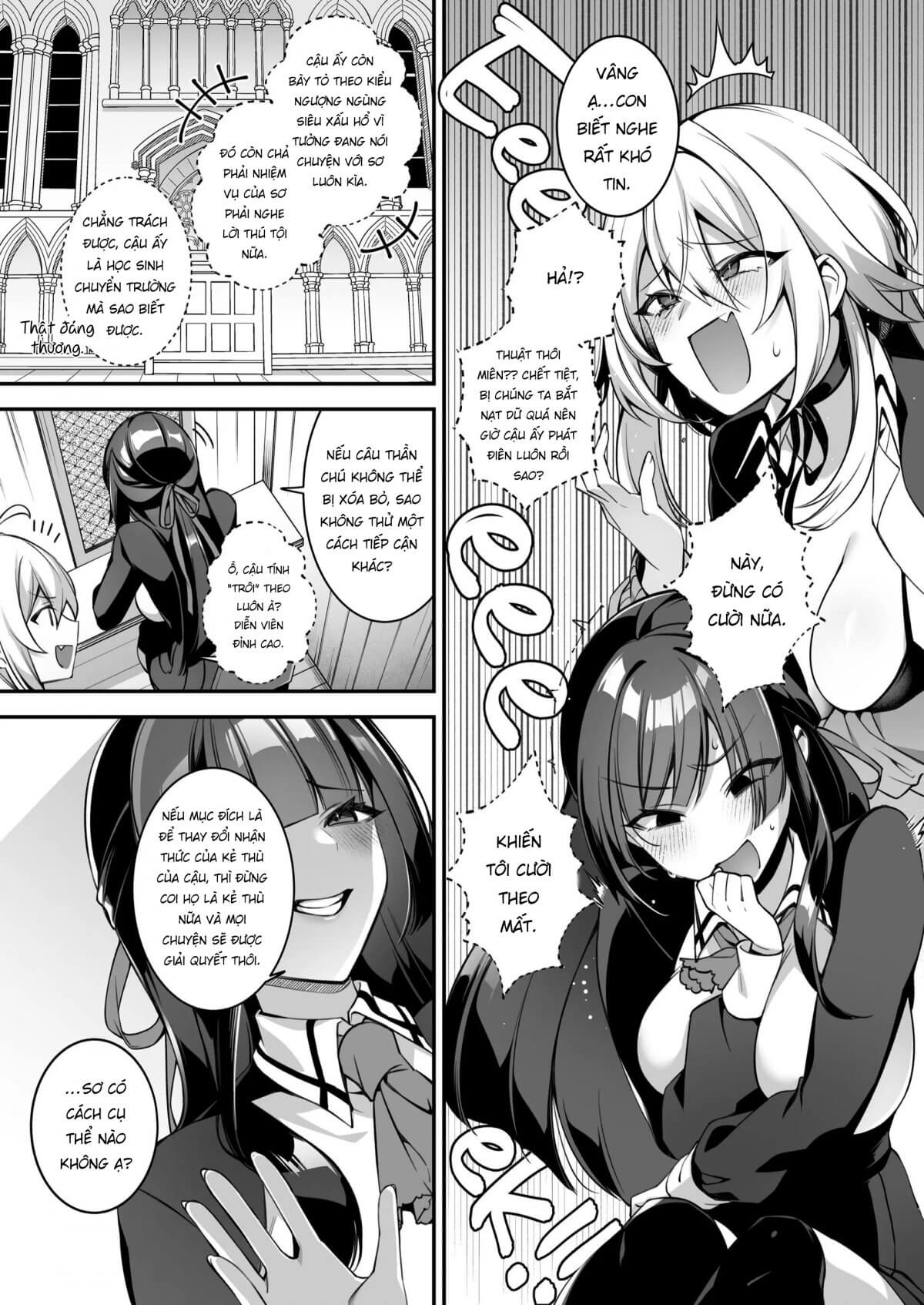 HentaiVN.net - Ảnh 10 - Fucked Into Submission ~The Only Guy in the Academy Is Fucked by the Worst Bullies Ever~ - Chap 4