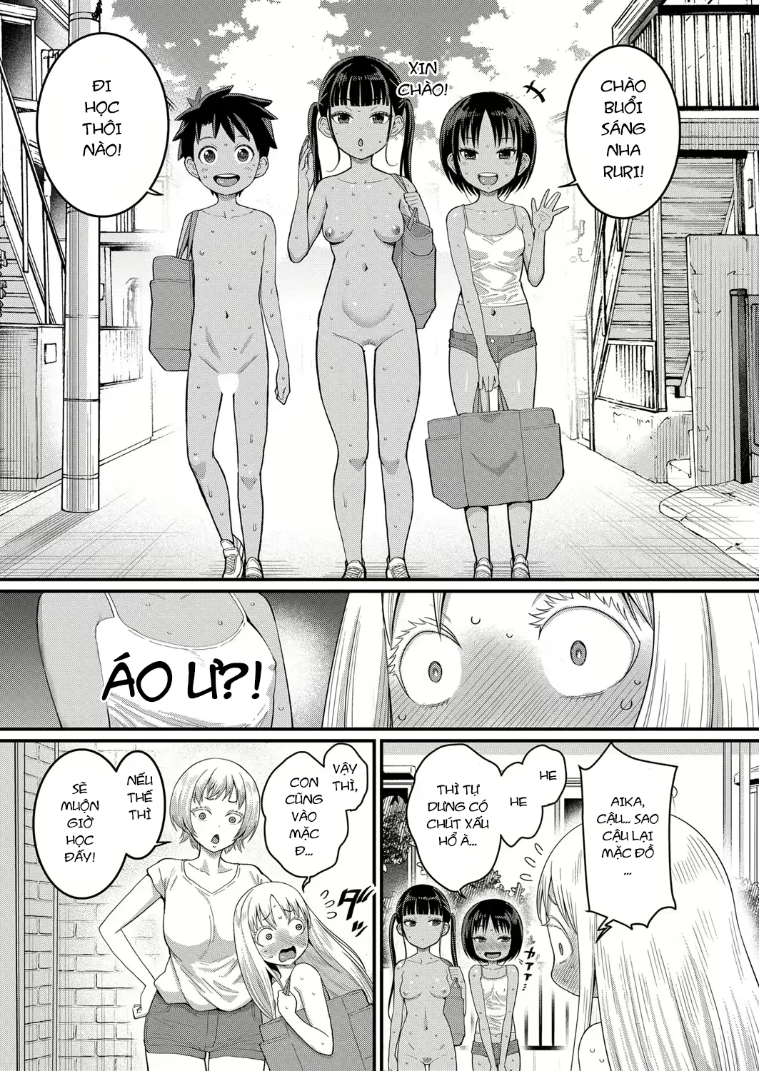 HentaiVN.net - Ảnh 3 - Cuộc Sống Trần Trụi [Hadakagurashi, はだかぐらし] - Chap 3